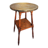 Table d'appoint en cuivre oriental, années 1930