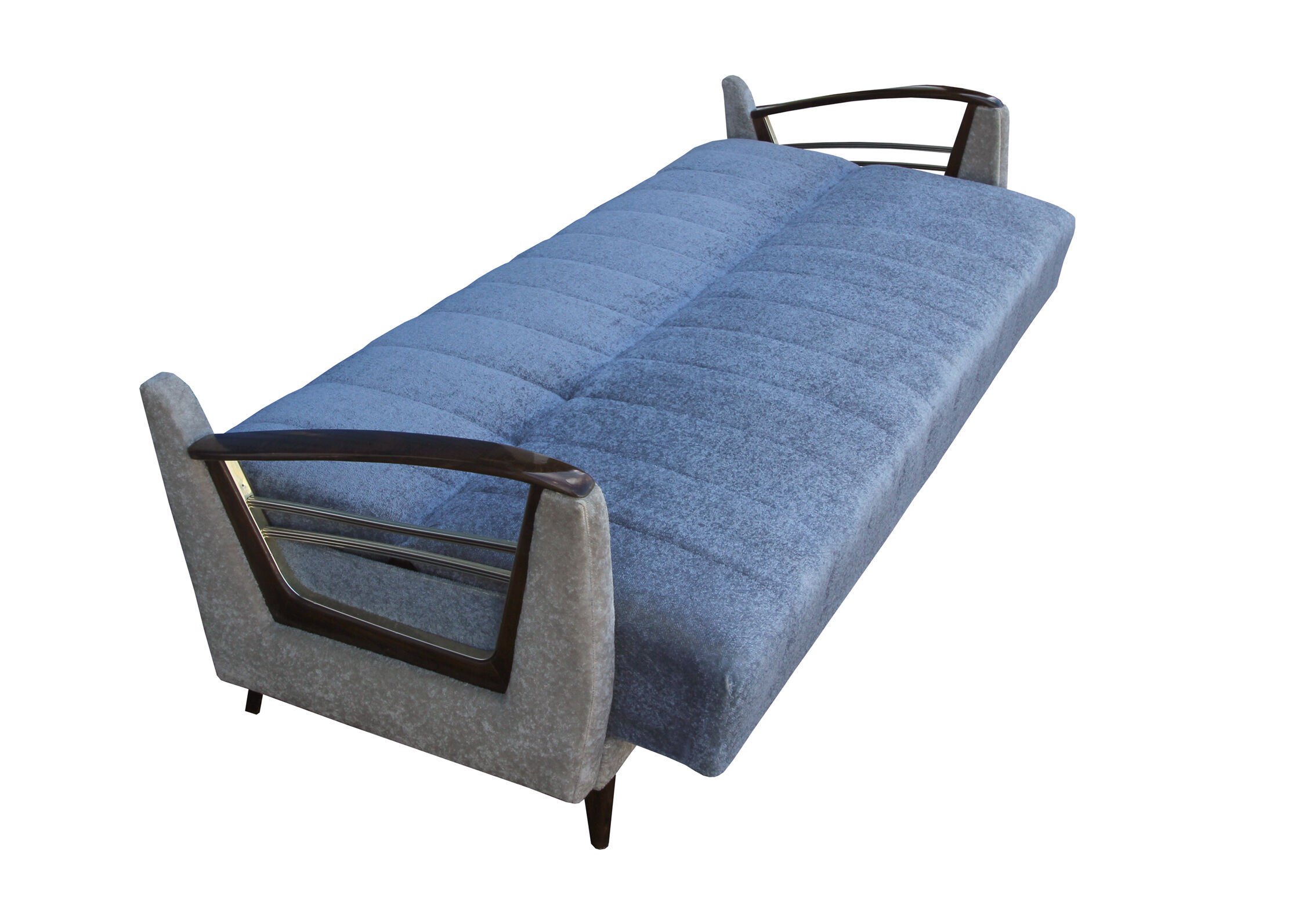 50s sofa in blue/beige
