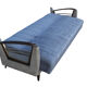 50s sofa in blue/beige