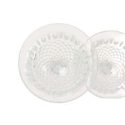 Set of 7 Regency Fidenza Crystal Champagne Glasses