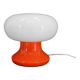 1970s Stepan Tabery Glass Mushroom Table Lamp, Czechoslovakia