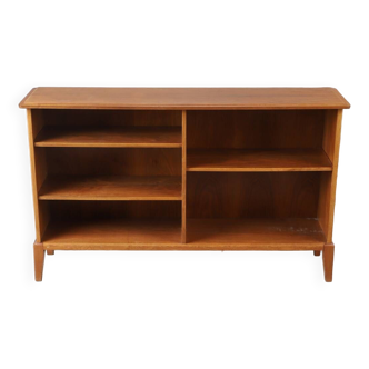 Vintage Scandinavian teak bookcase 1960s Denmark