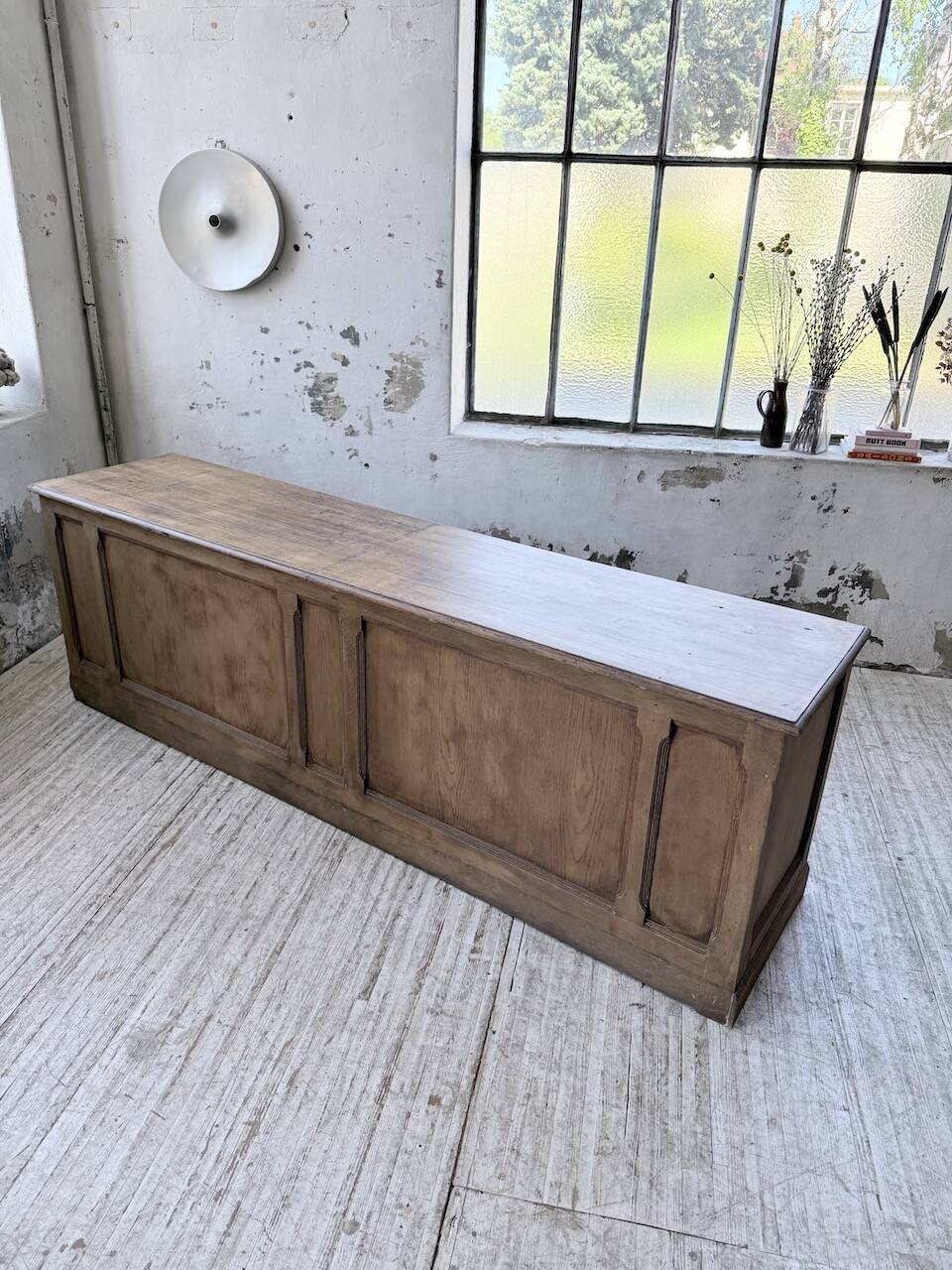 Oak workbench 250 cm XL 1950