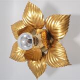 Masca golden flower wall lamp