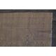 1970s Vintage Turkish Oushak Handmade Wool Cotton Purple Area Rug 168x268