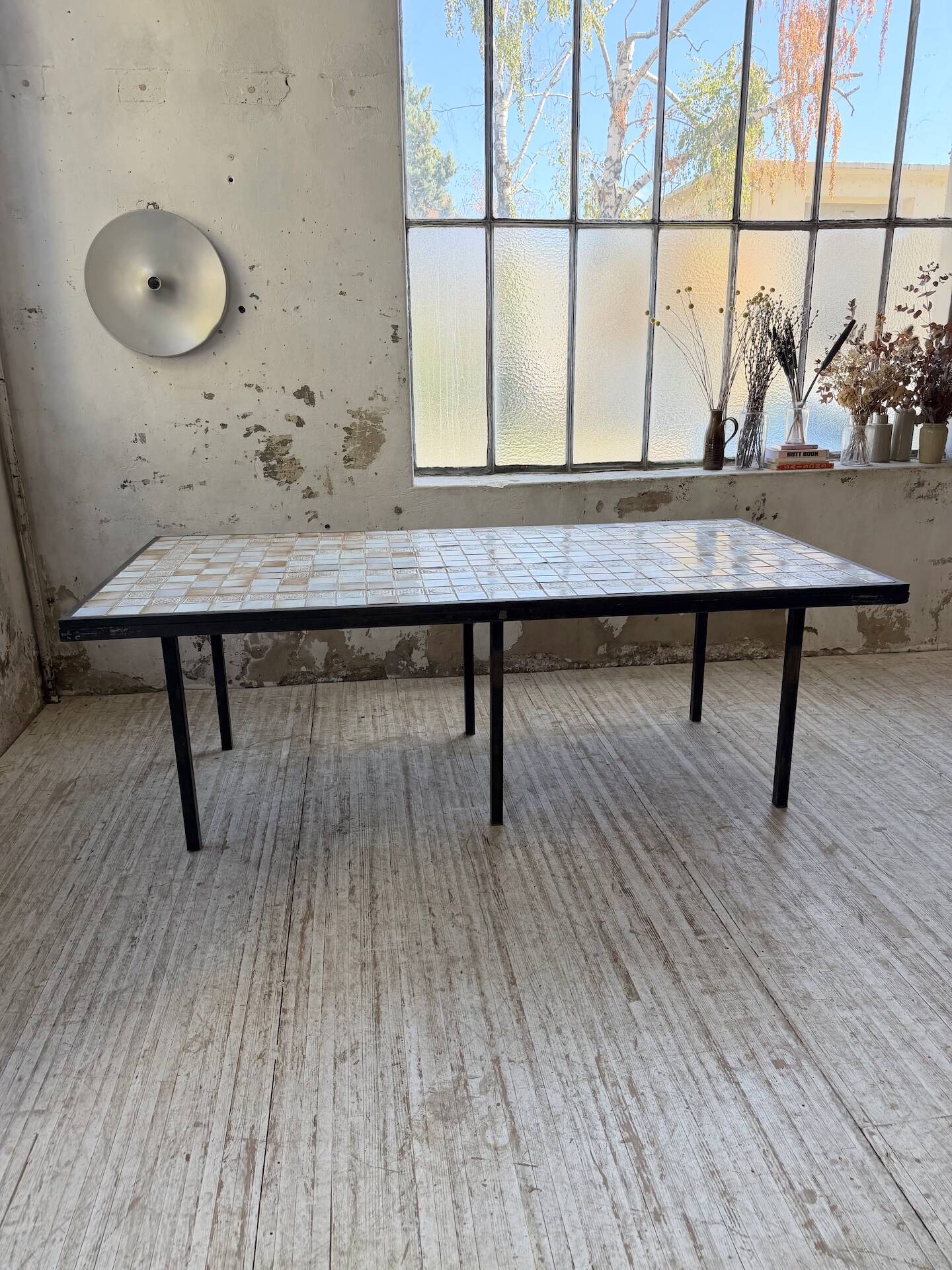 Dining table tiled 1950 dlg Capron