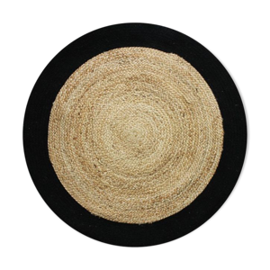 Tapis rond en jute 160 cm