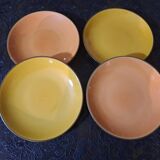 4 assiettes à dessert
