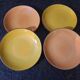 4 dessert plates