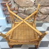 Children's garden chair in rattan