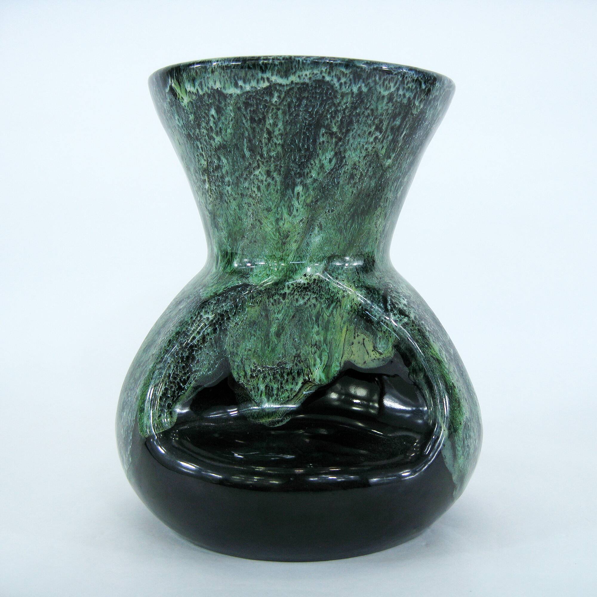 Gaubier ceramic vase Saint-Amand-en-Puisaye - vintage 1950s