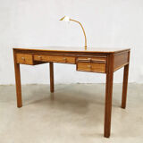 Vintage rattan caned desk Eleanor Forbes Mcguire San Francisco