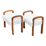 Deux tabourets mouton Decò