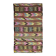 Handwoven Vintage Rug – Natural and Elegant 166x 268 cm