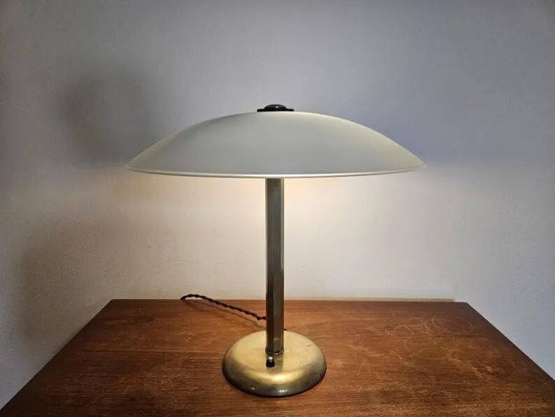 Extremely Rare Art Deco Table or Desk Lamp, Germany, 1930s