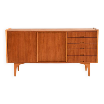 Buffet en teck et pin scandinave des années 1960