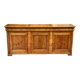 Louis Philippe solid oak sideboard with 3 drawers and 3 doors