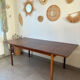 Vintage designer extendable table