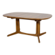 Mid-Century Oak Extendable Table by N. O. Møller for Gudme Furniture Factor