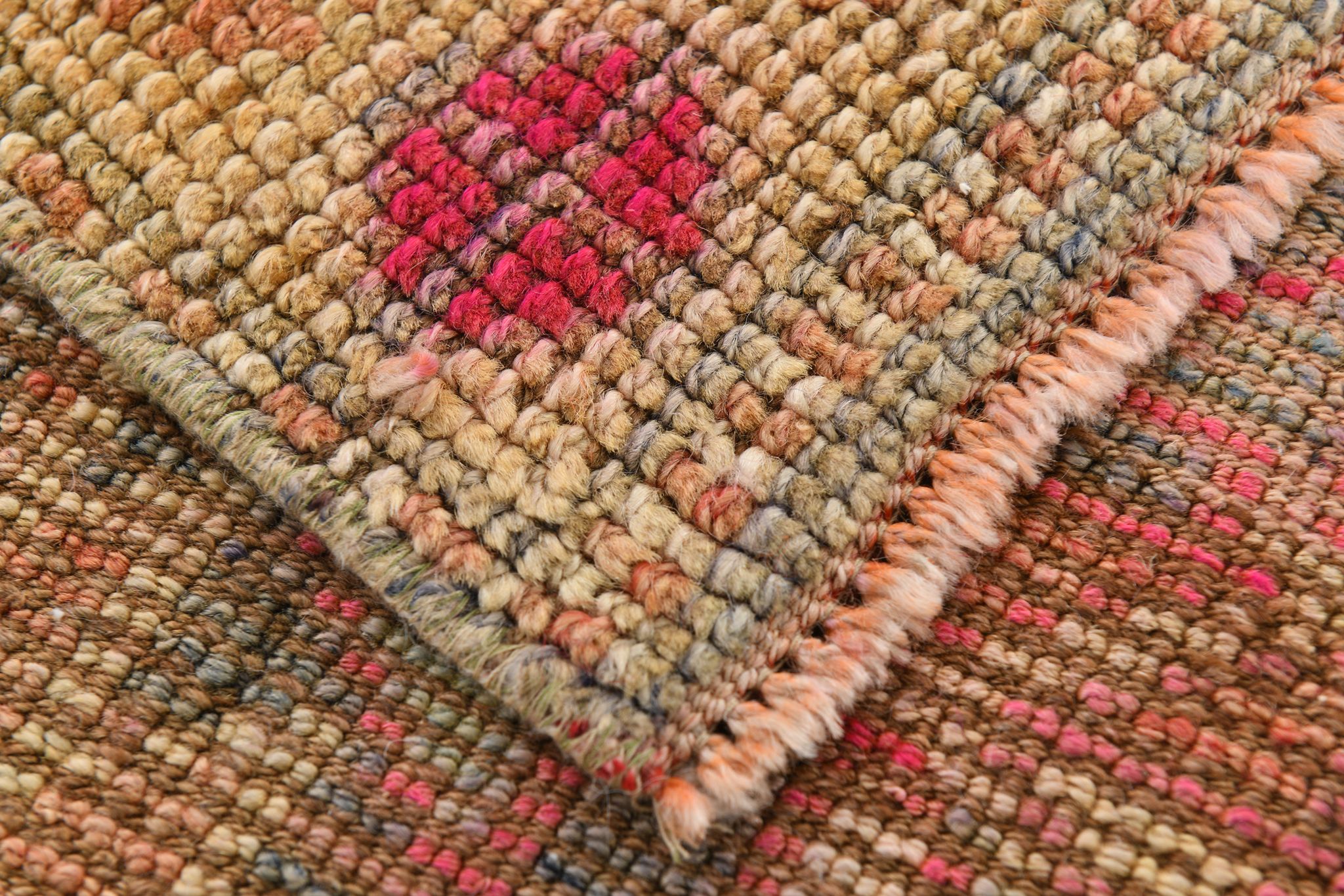 Oushak runner rug 77x386cm