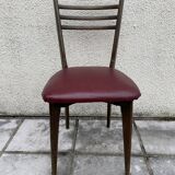 Suite of 4 chairs 1960 Scandinavian inspiration