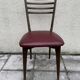 Set of 4 chairs from the 1960s with Scandinavian inspiration.