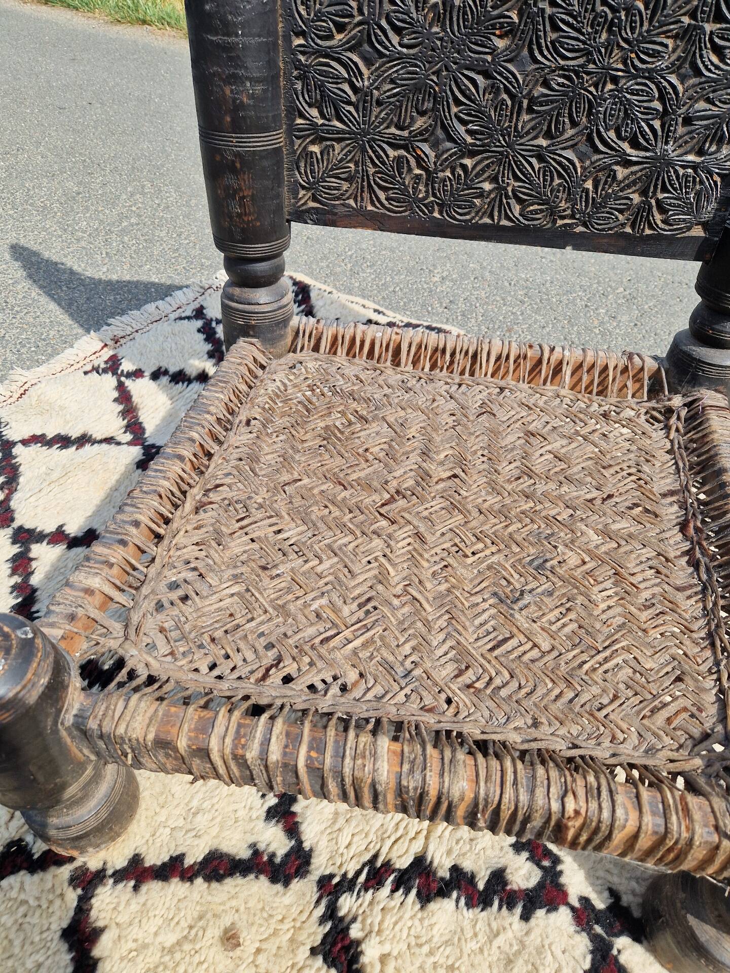 Traditional chair from Pakistan