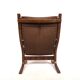 Fauteuil en cuir Westnofa Siesta par Ingmar Relling, 1960