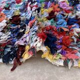 Moroccan carpet boucherouite colored - 117 x 159 cm