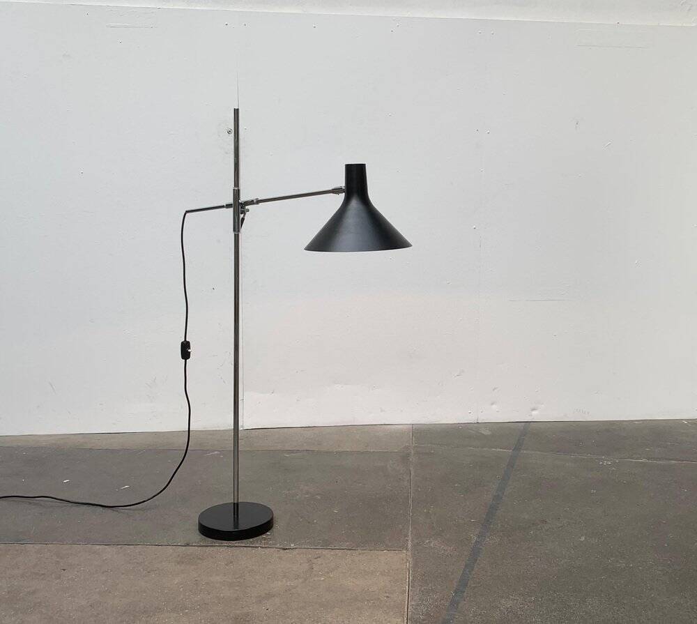 Lampadaire minimaliste allemand du milieu du siècle modèle Nr. 8180 par Karl-Heinz Kinsky pour Cosack, années 1960
