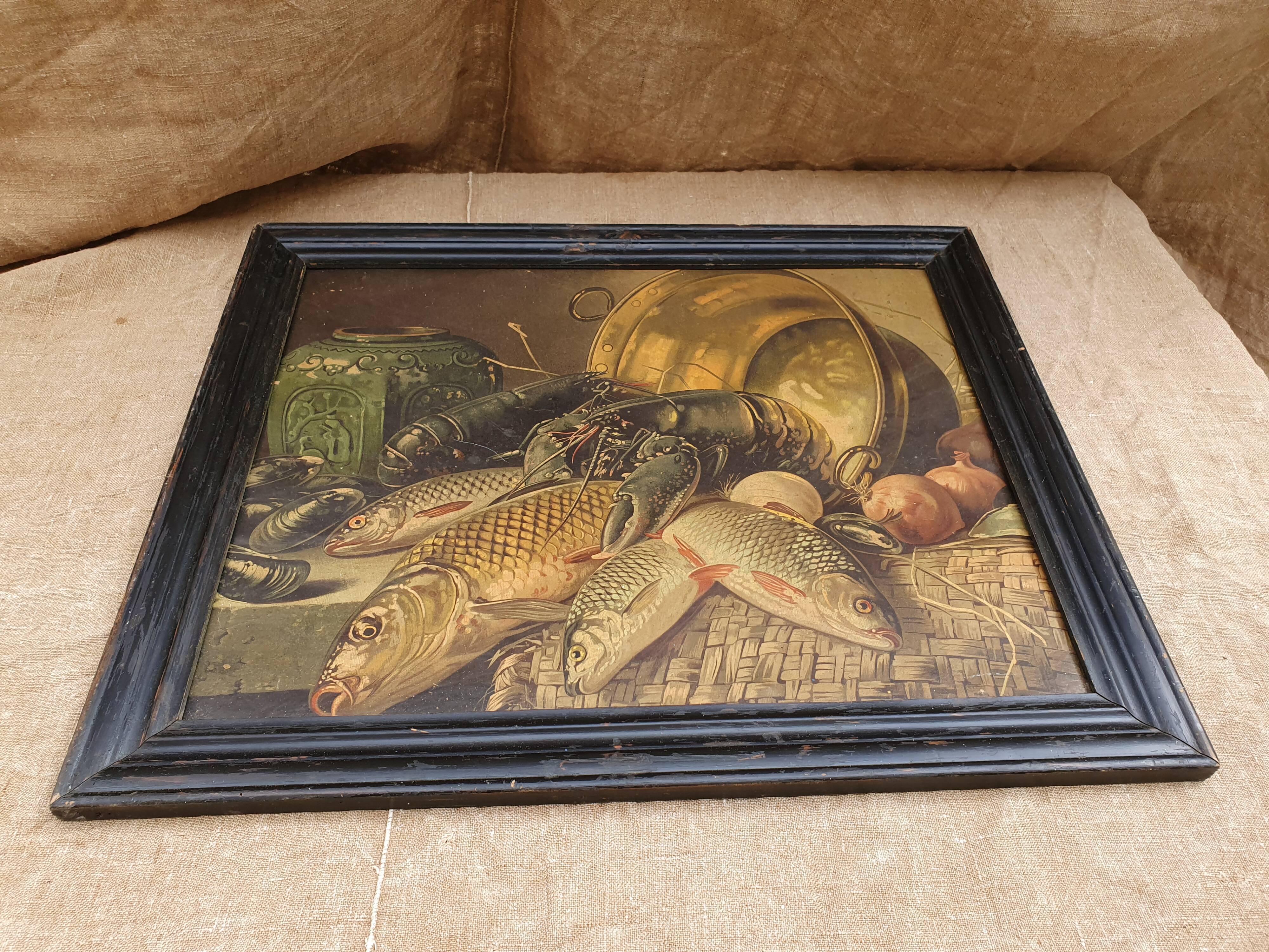 Still life under glass