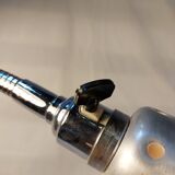 Old conical workshop lamp with vice - 50s