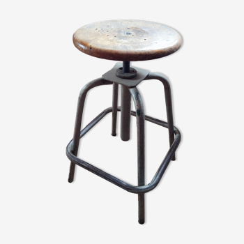Old architect stool