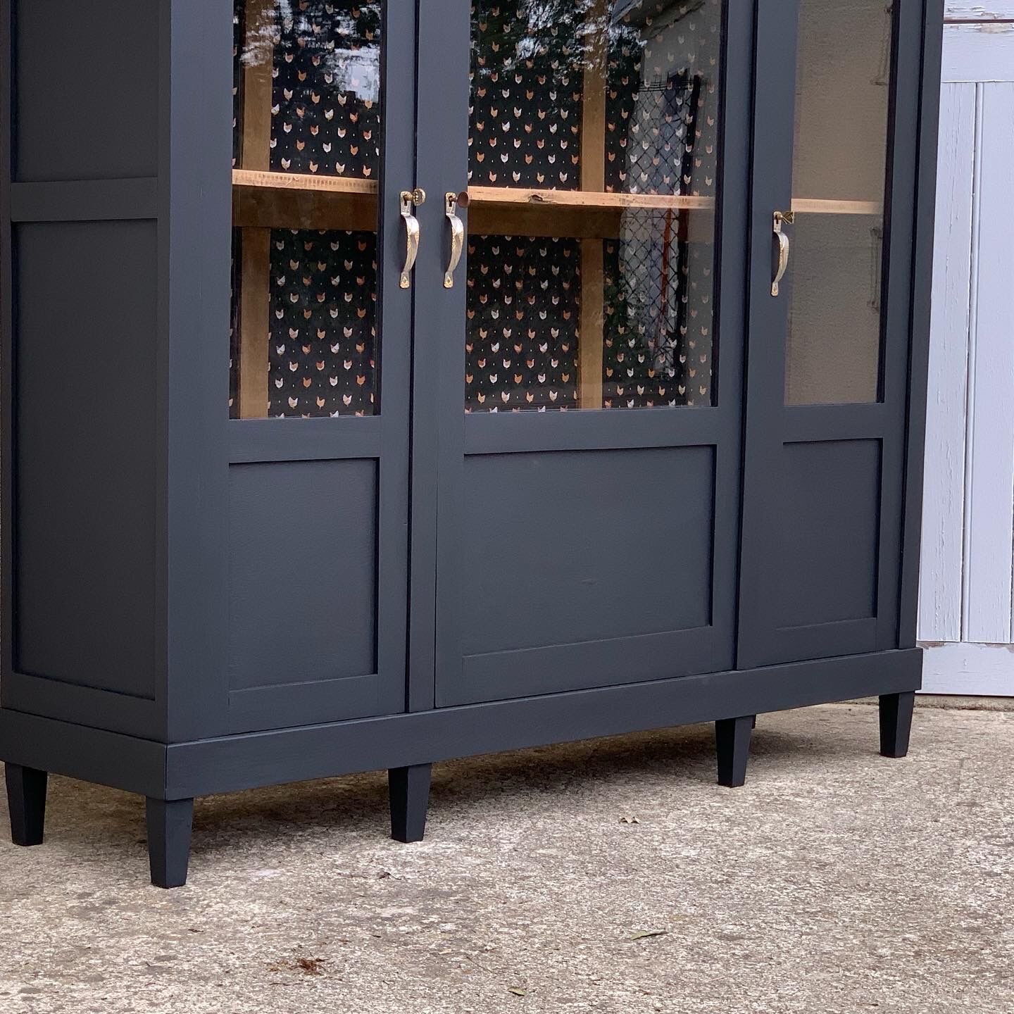 Removable glass cabinet art deco 1930