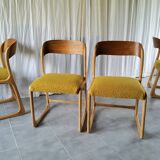 Baumann Sled Chair Set