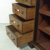 English herbalist's drawer cabinet