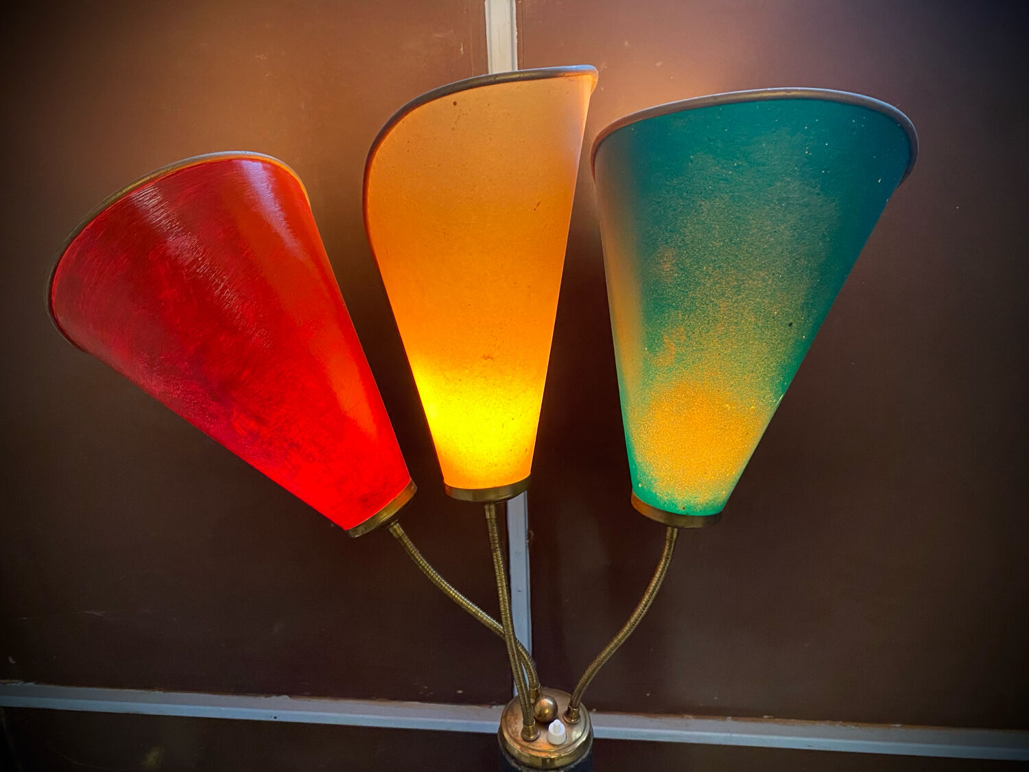 Tripod floor lamp, 1960
