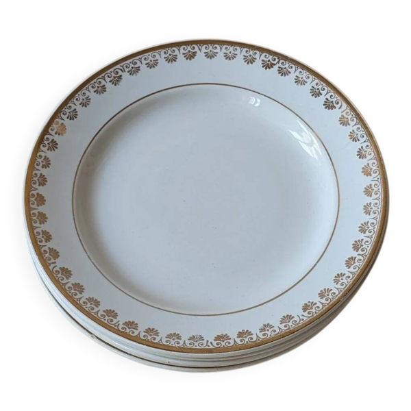 Ensemble de 5 assiettes à desserts