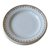 Ensemble de 5 assiettes à desserts