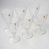 Lot de 6 verres anciens