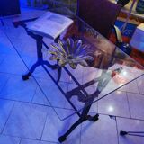 Table foot bistro tray glass 12mm