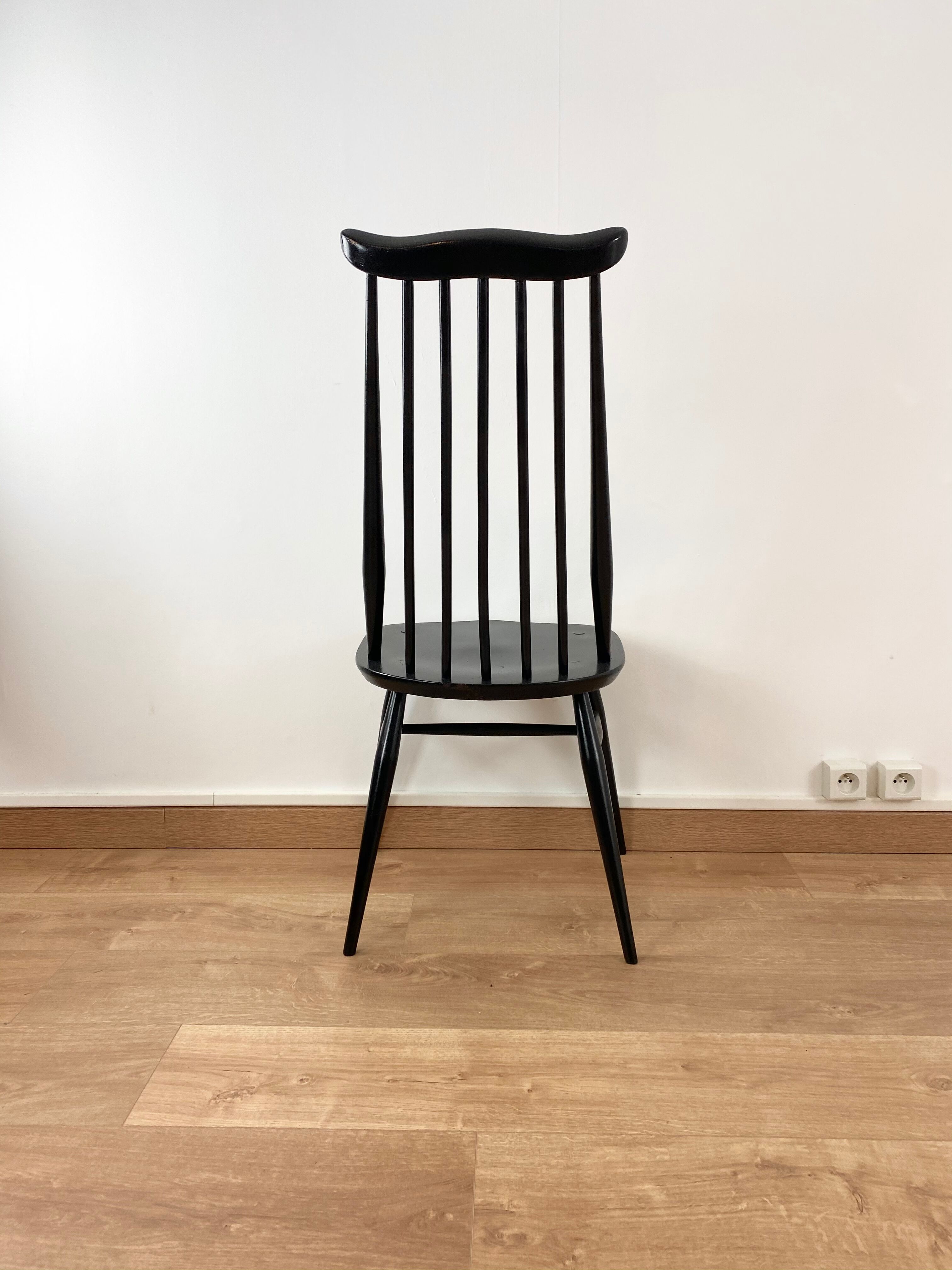 Chaise Ercol vintage style scandinave