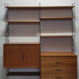 Wall bookcase wall bookcase edition WHB Germany from the 60s