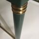 Nesting tables in green glass