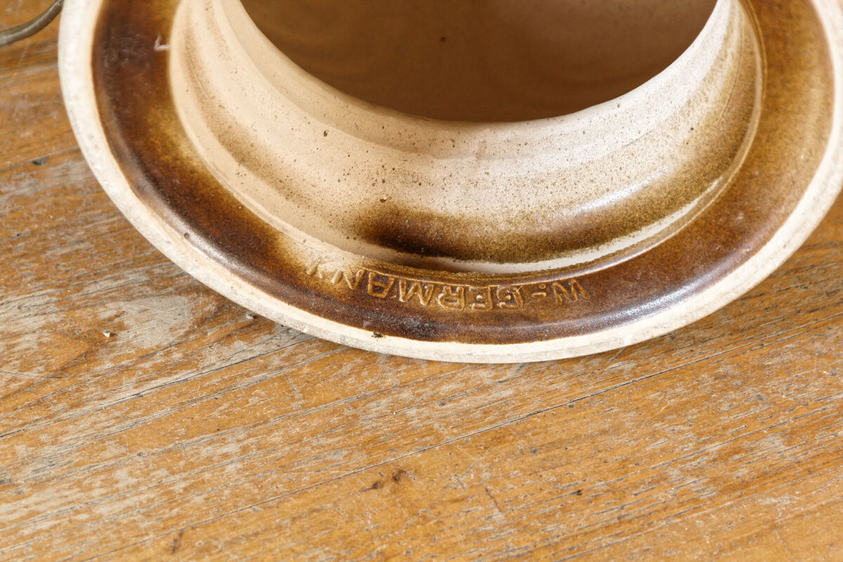 Ceramic lamp, West Germany