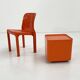 Rolling cabinet model "Dime" by Marcello Siard for Longato, 1970