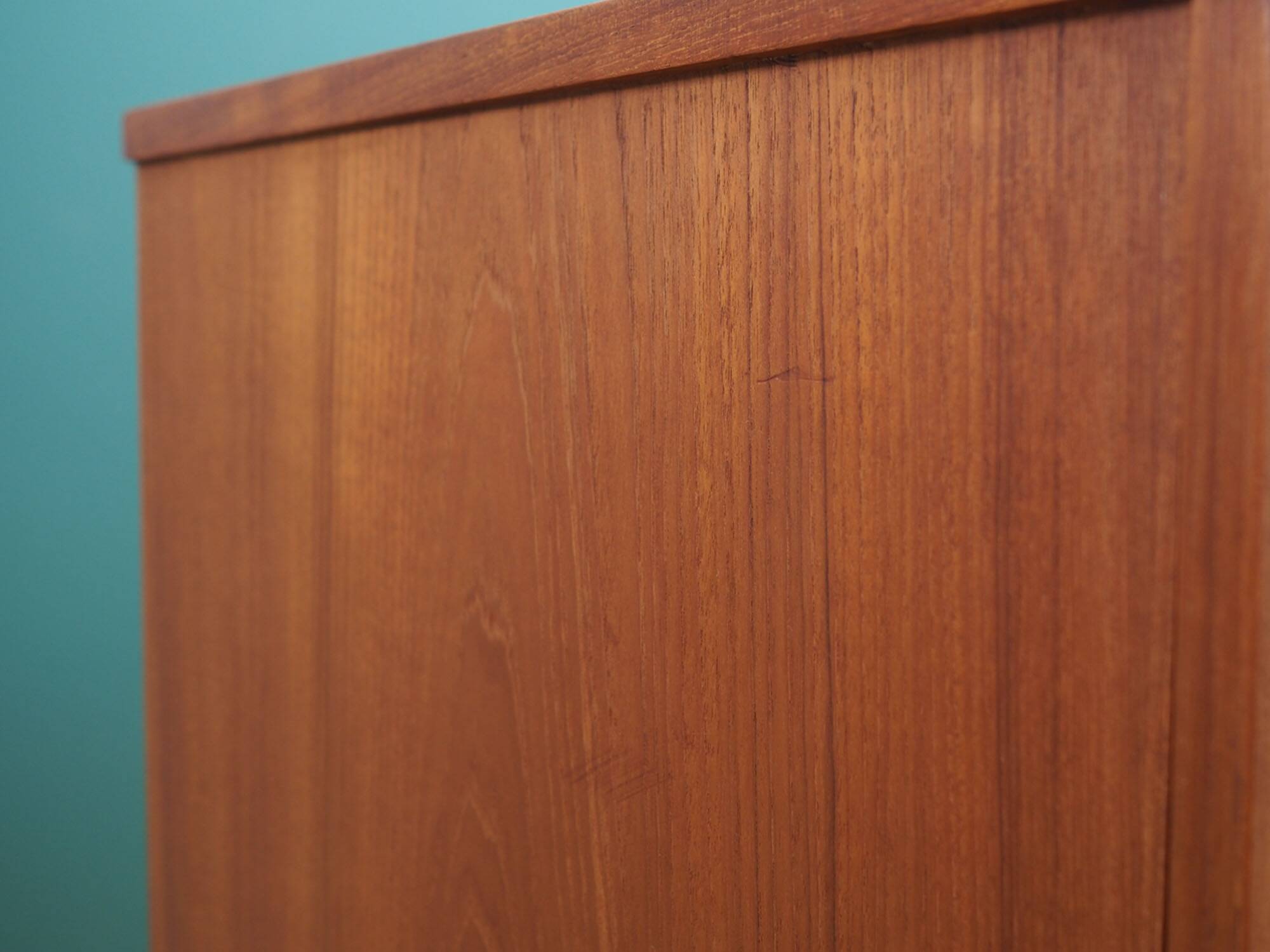 Teak highboard, Danish design, 1960s, production: Denmark