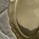 Large oval cream earthenware dish Sarreguemines France L44
