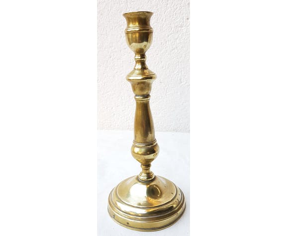 Brass candlestick duo