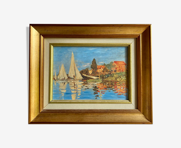 Tableau ancien, Marine, XX siècle
